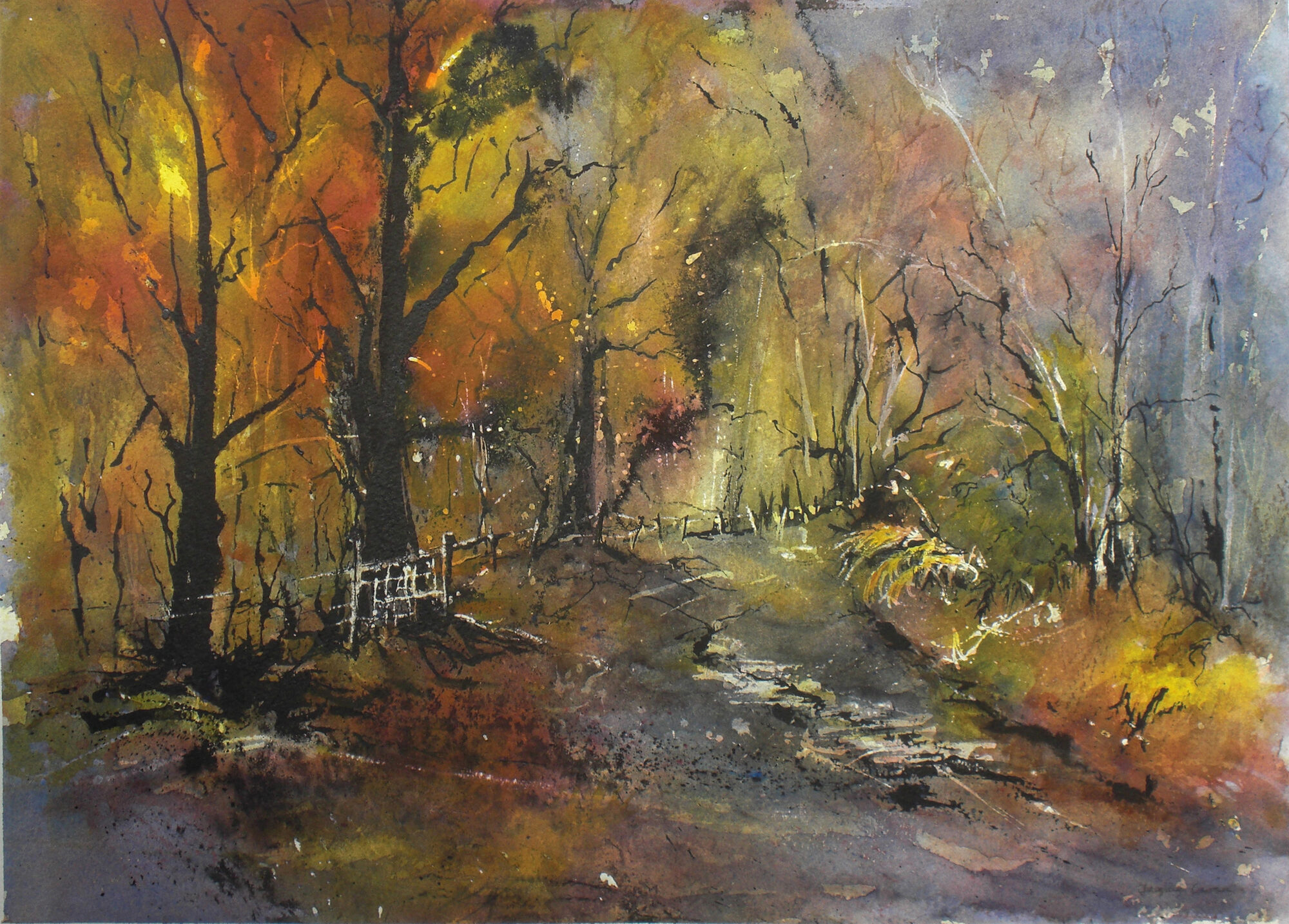 Painting by Jacquie Cowan