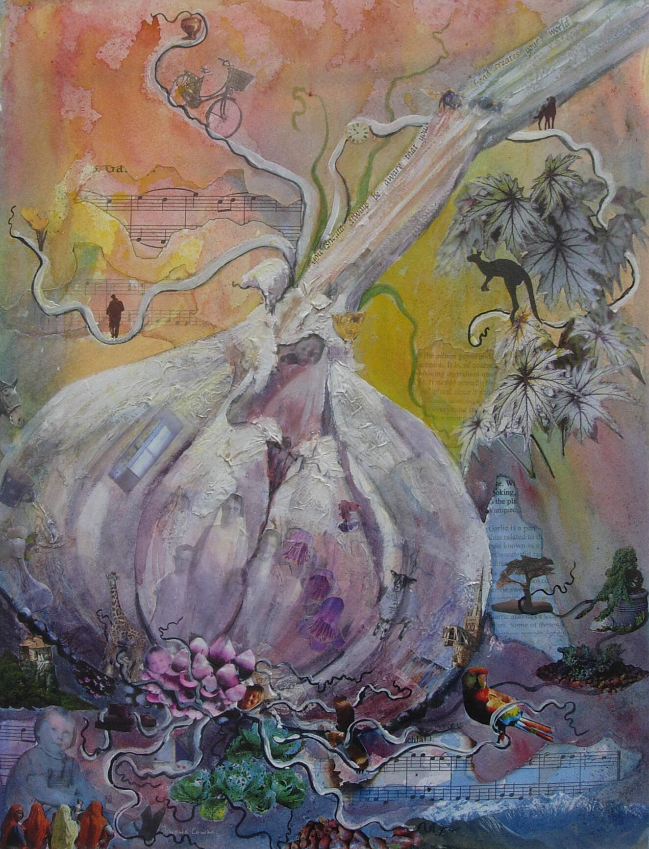 Painting by Jacquie Cowan