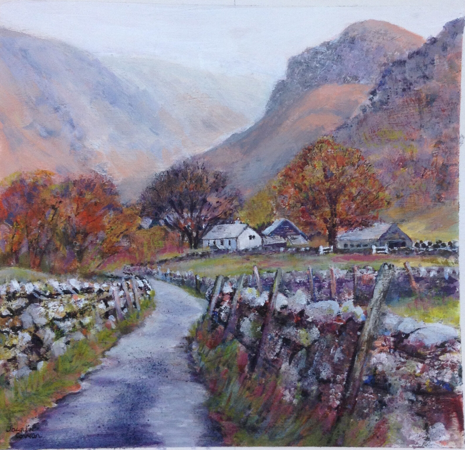 Painting by Jacquie Cowan
