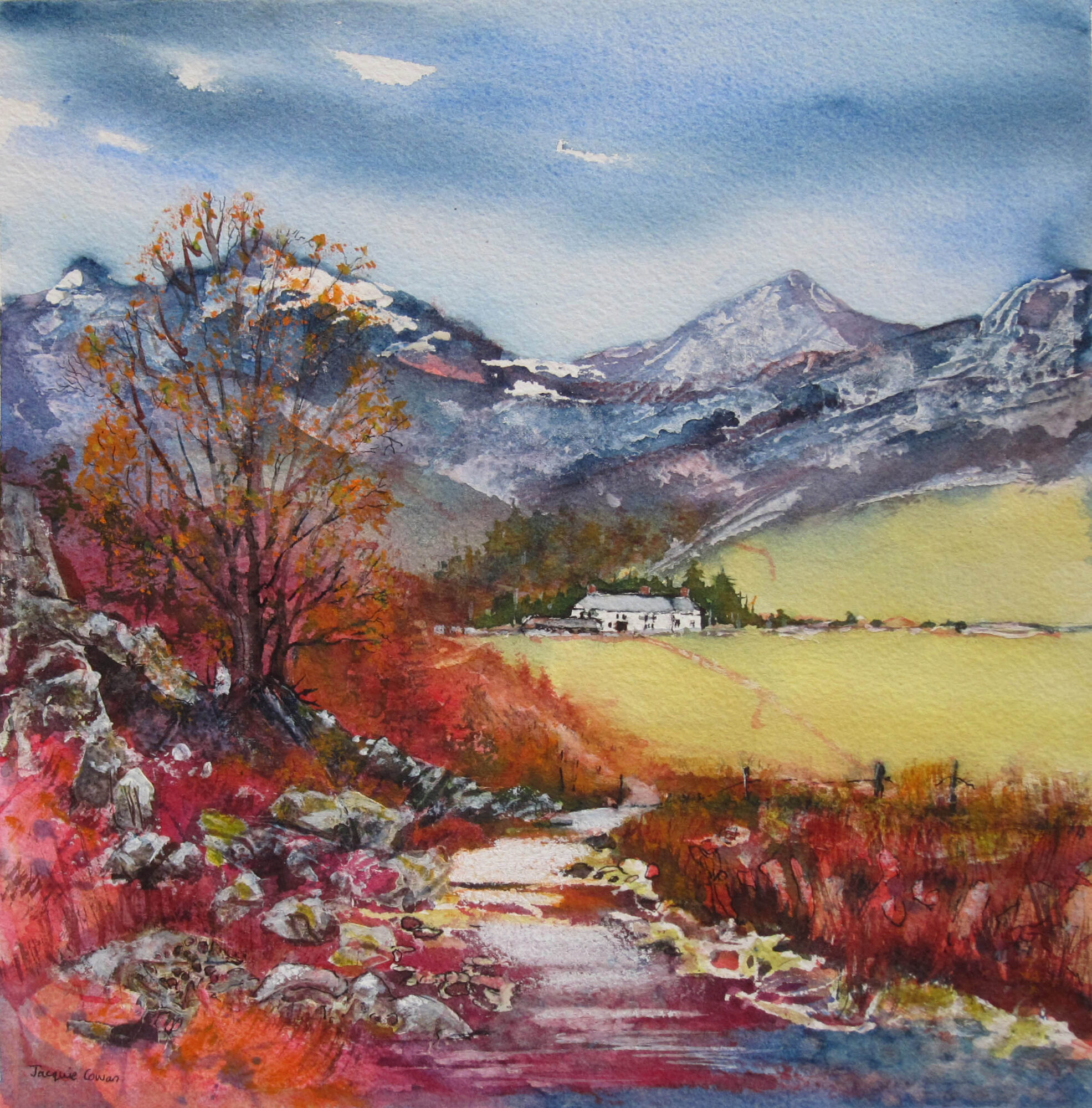 Painting by Jacquie Cowan