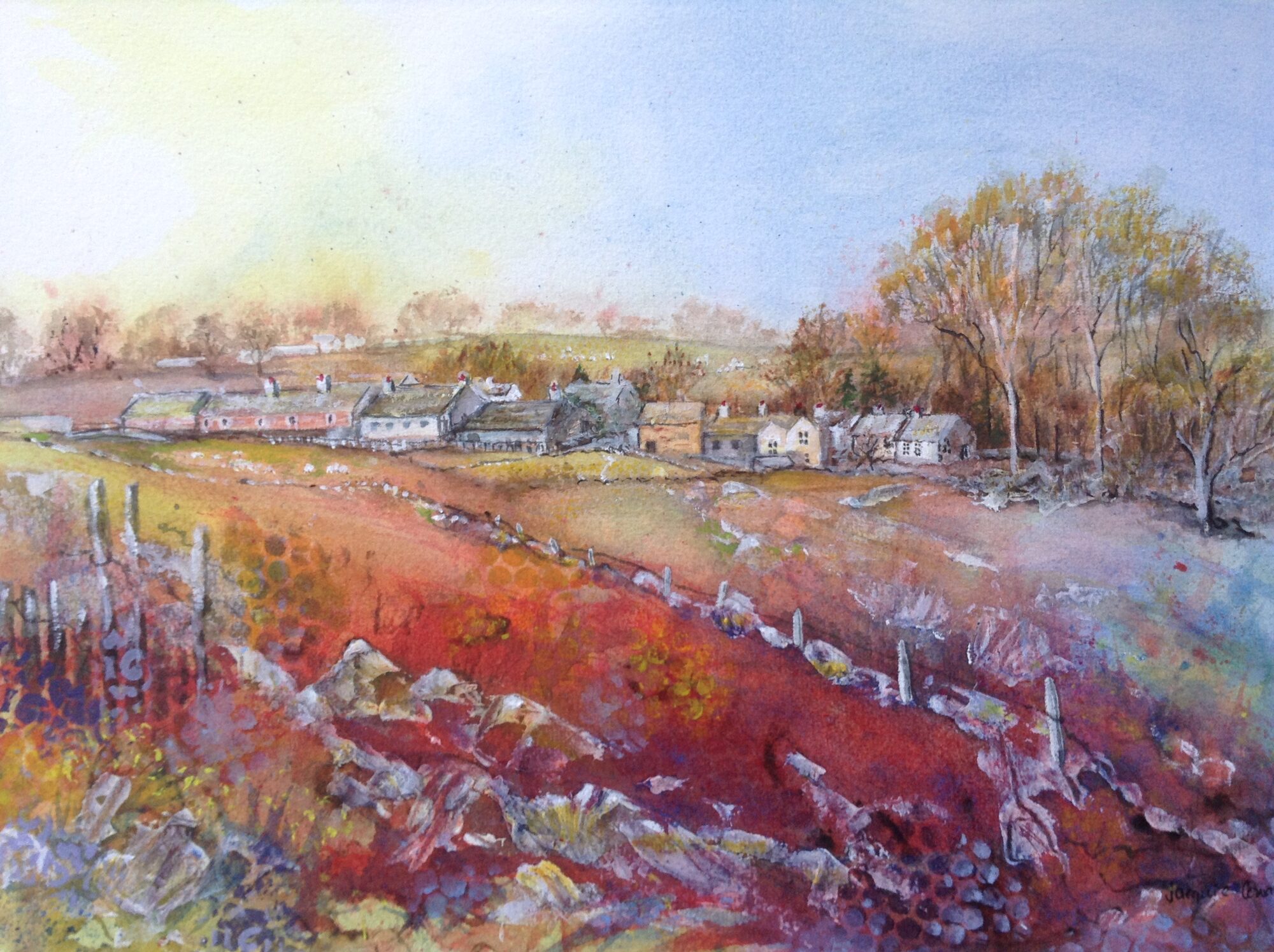 Painting by Jacquie Cowan