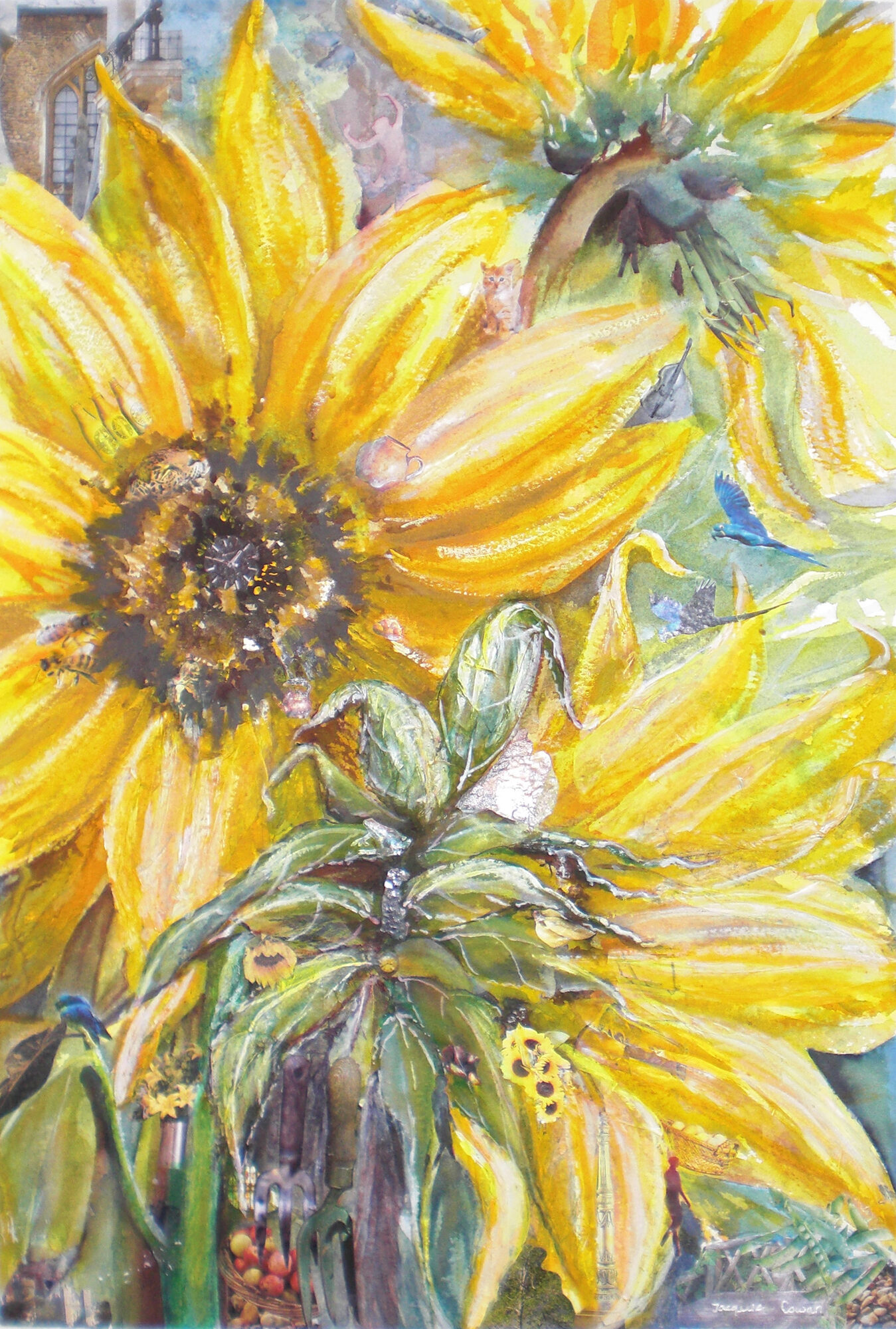 Painting by Jacquie Cowan