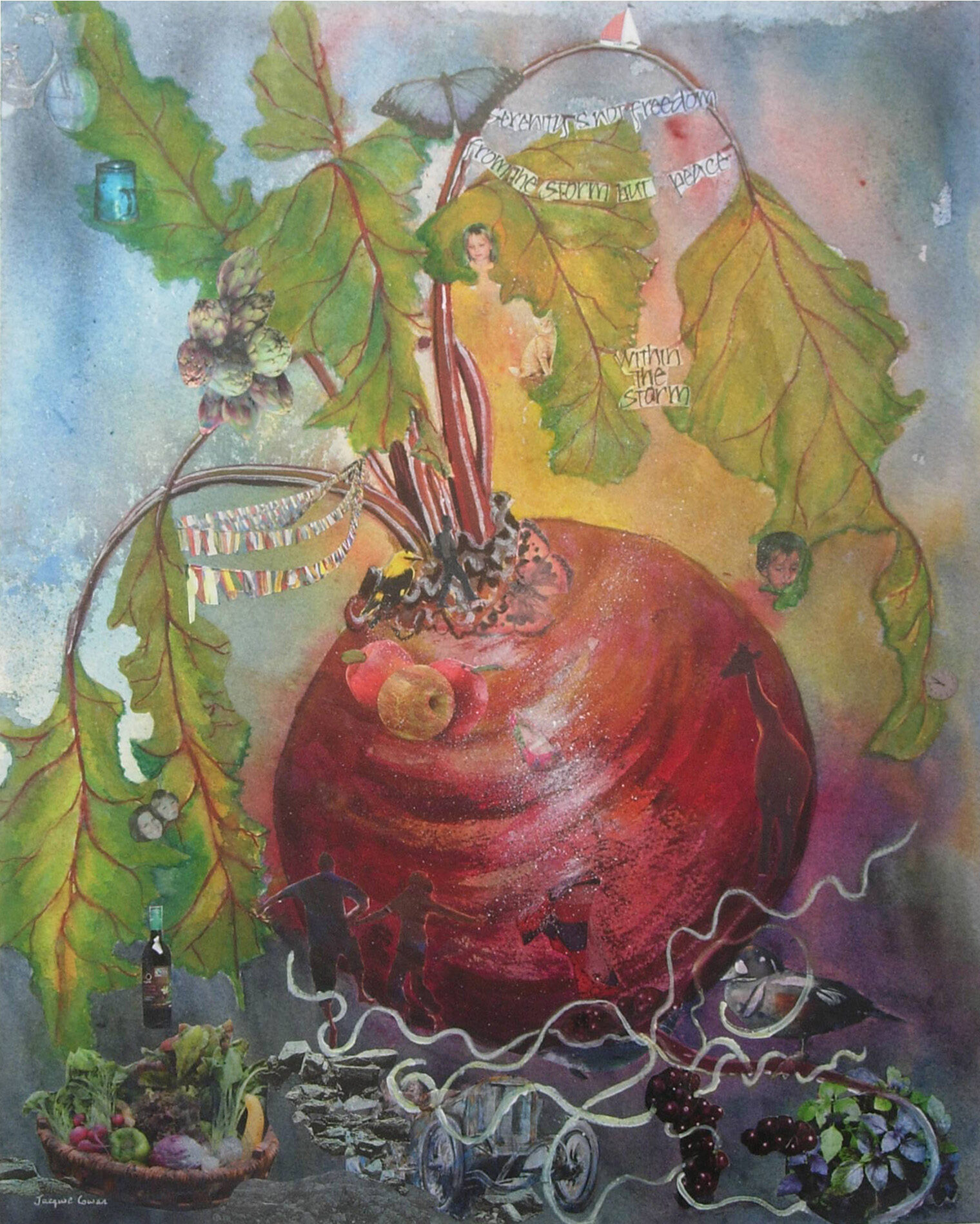 Painting by Jacquie Cowan