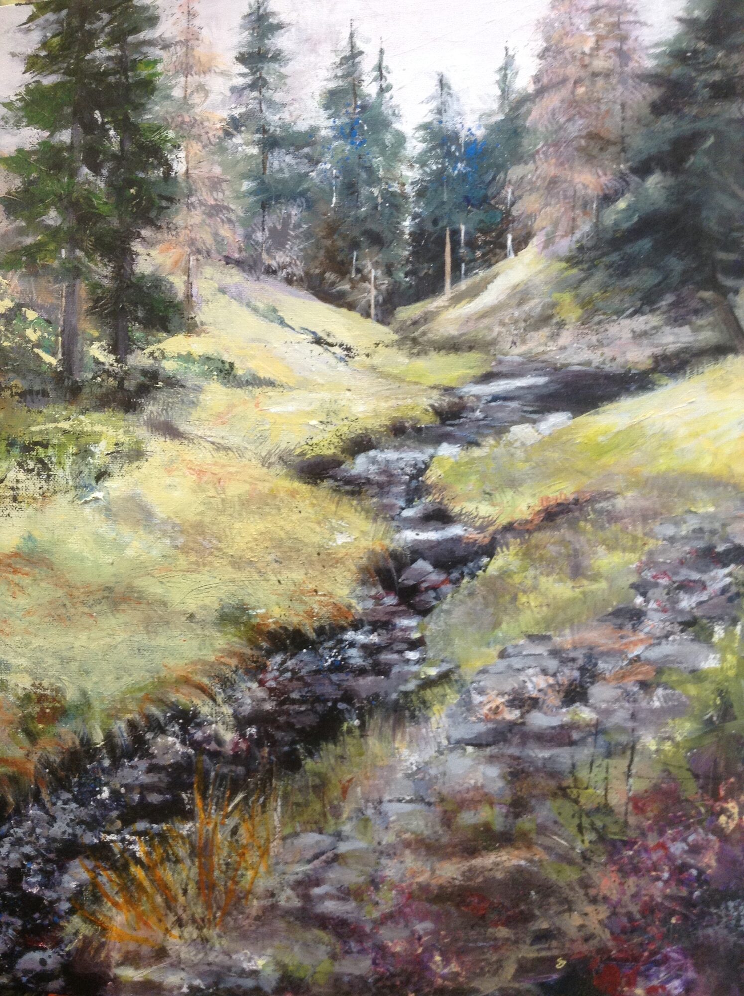 Painting by Jacquie Cowan