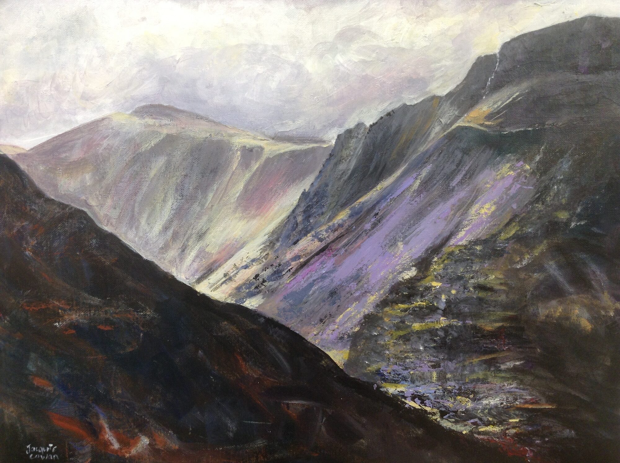 Painting by Jacquie Cowan