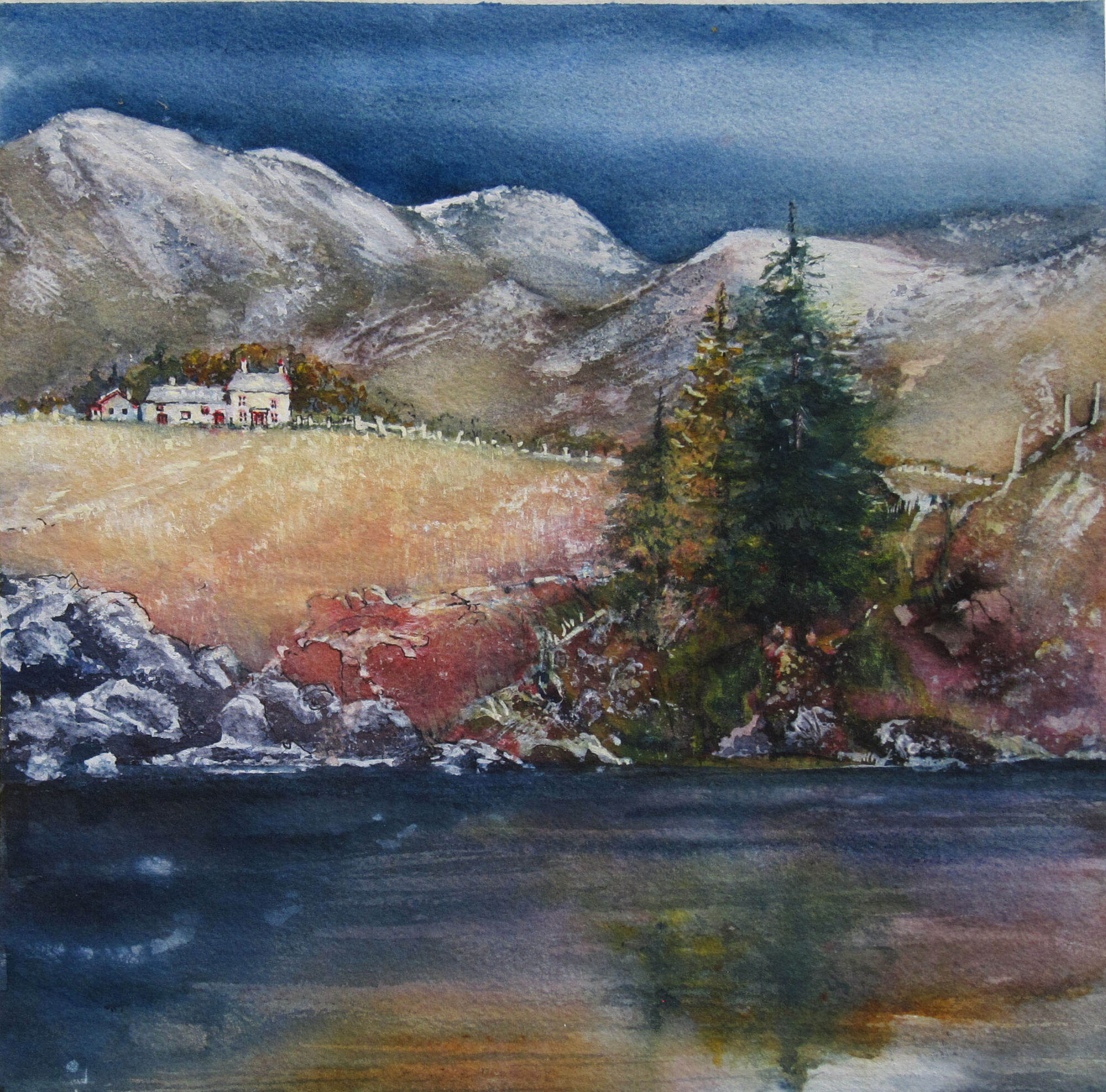 Painting by Jacquie Cowan
