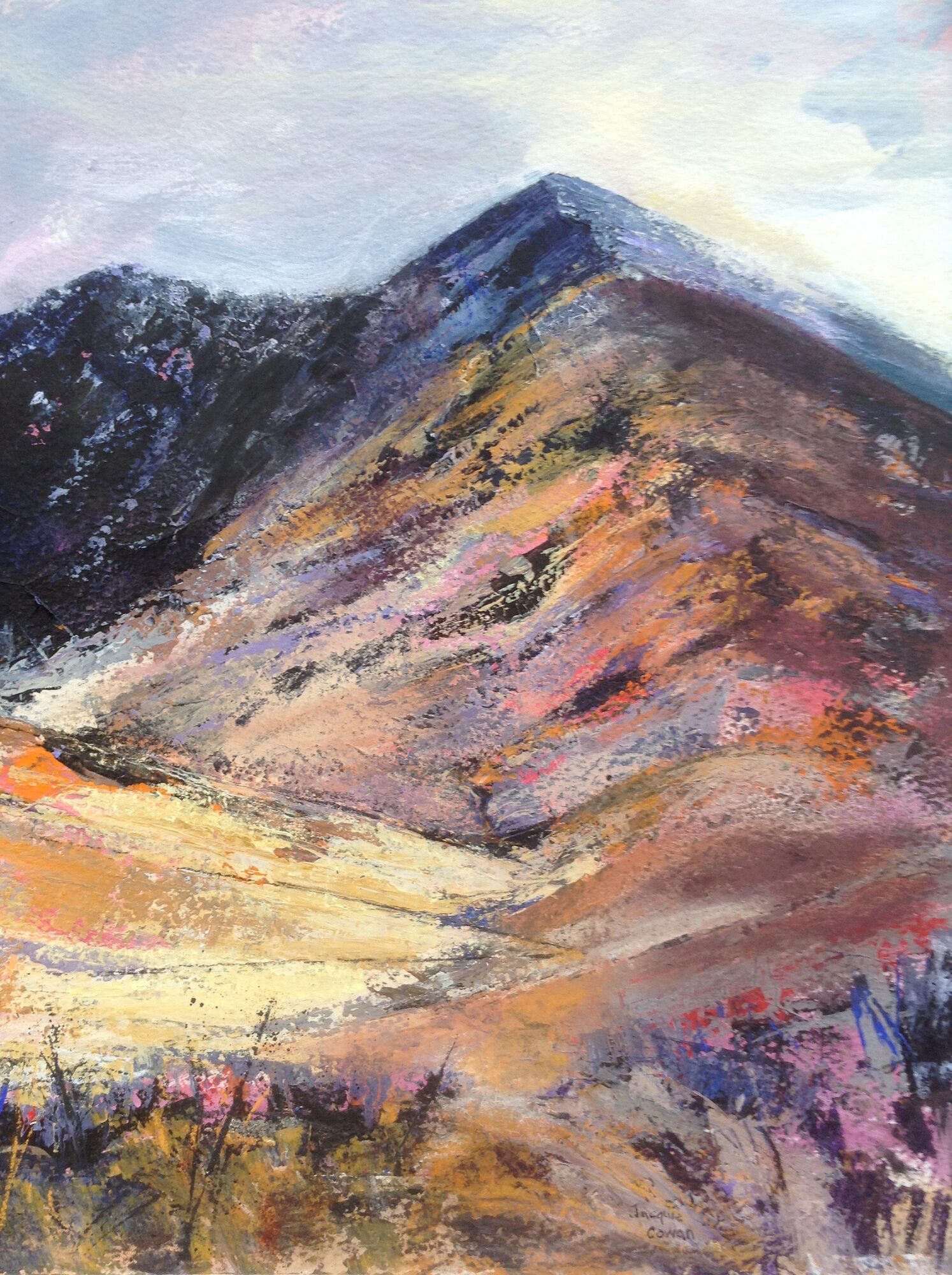 Painting by Jacquie Cowan