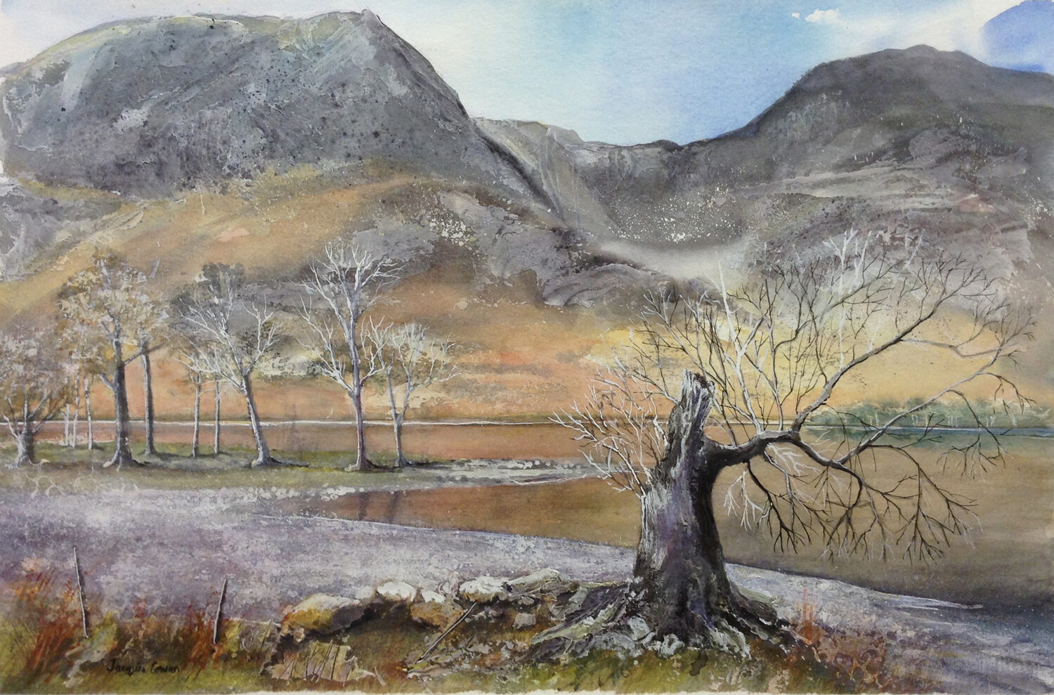 Painting by Jacquie Cowan