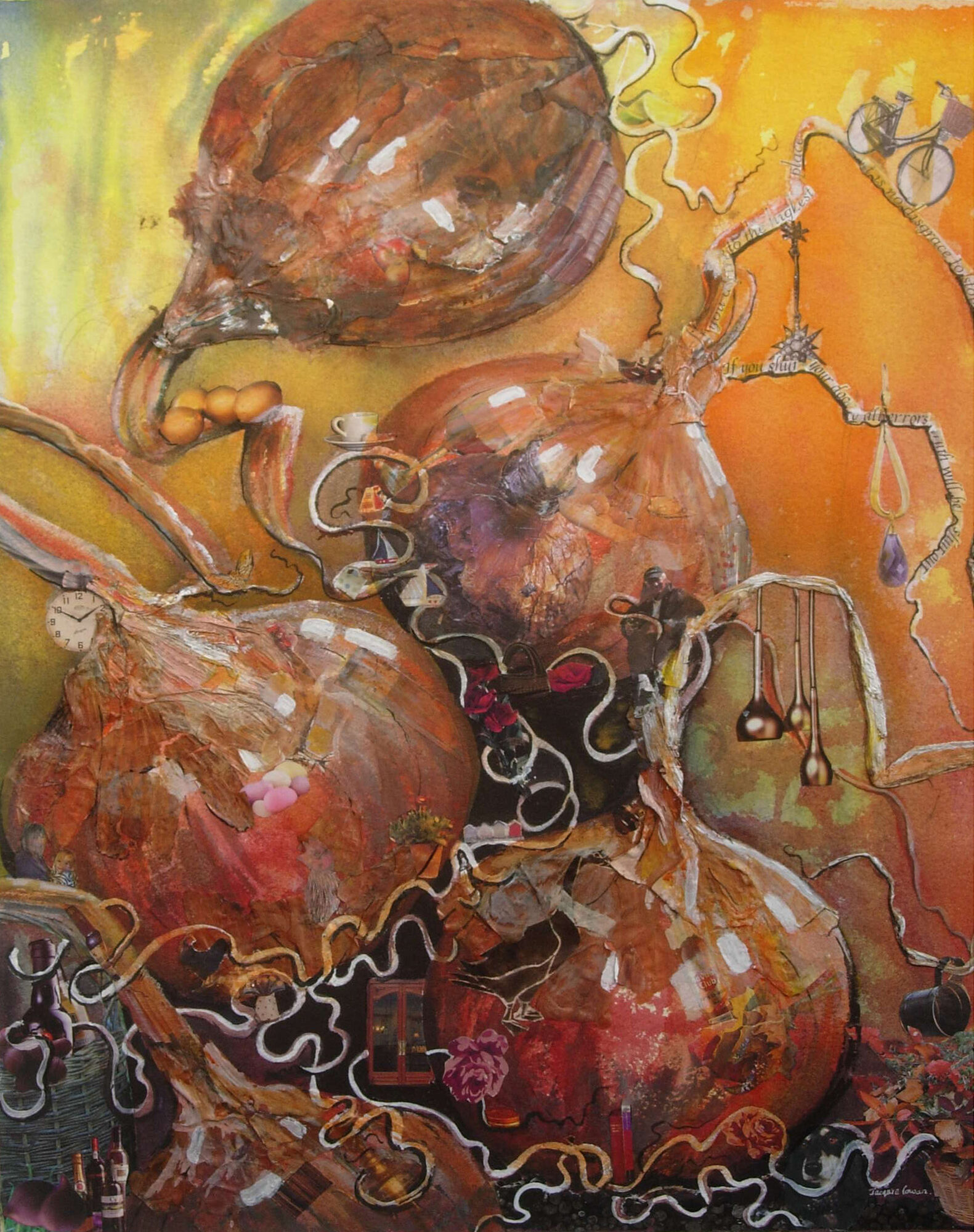 Painting by Jacquie Cowan