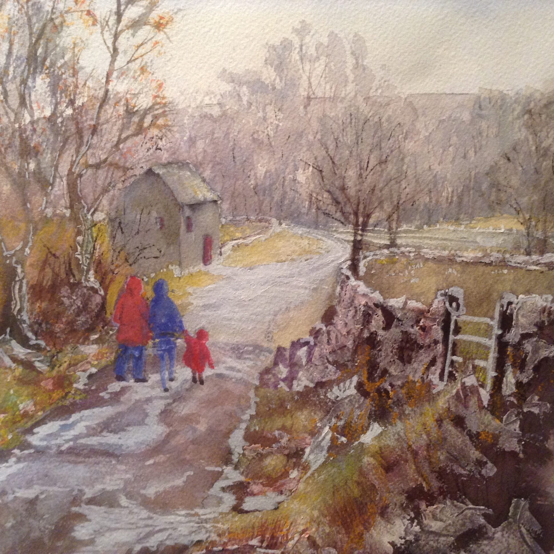 Painting by Jacquie Cowan