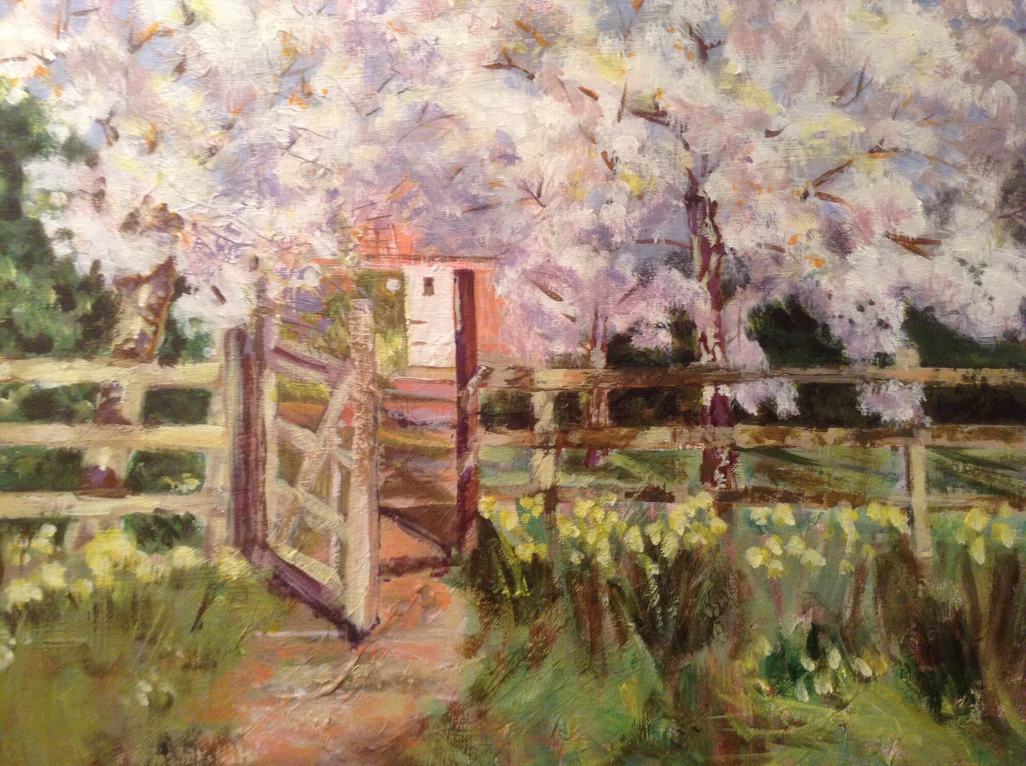 Painting by Jacquie Cowan