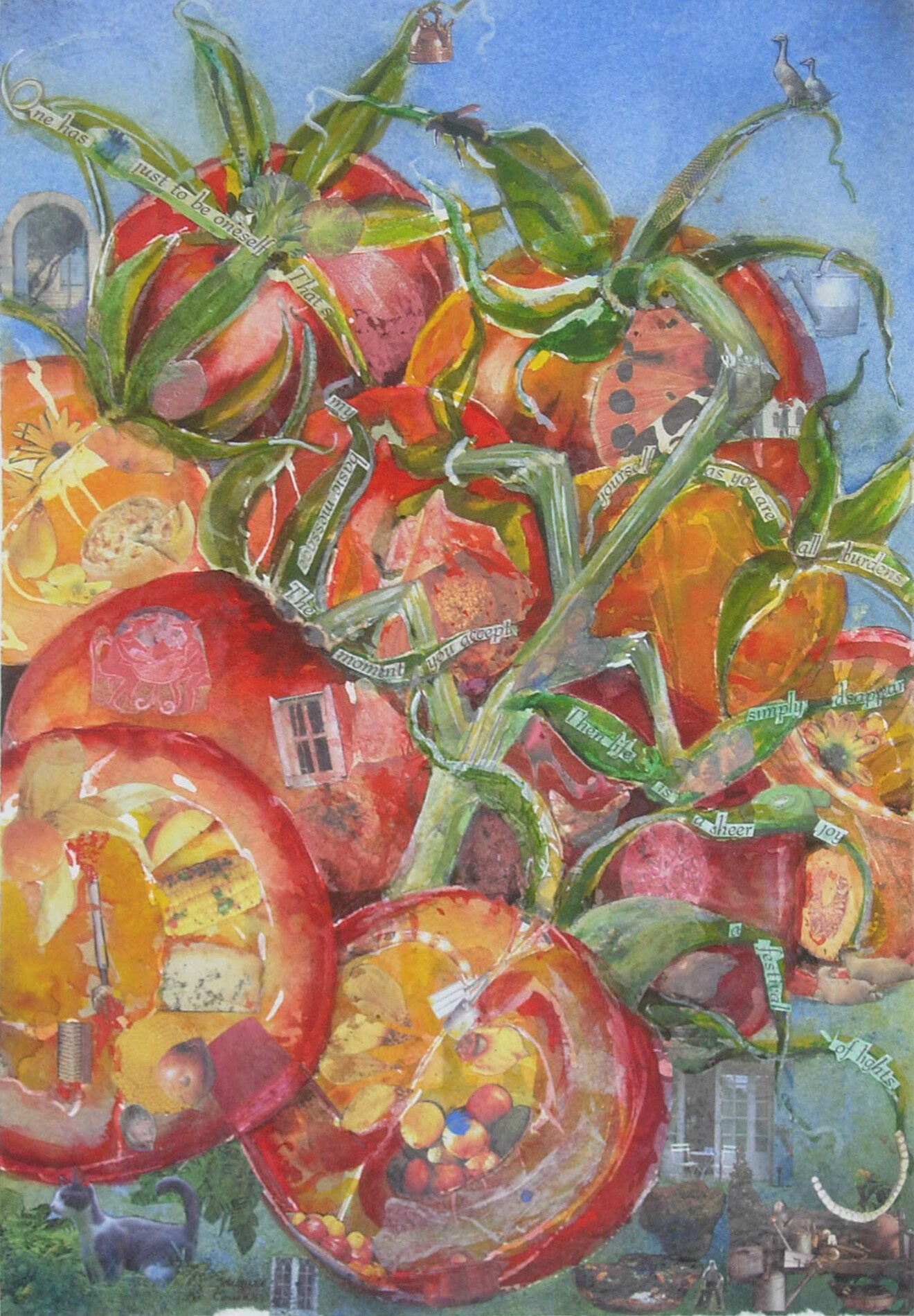 Painting by Jacquie Cowan