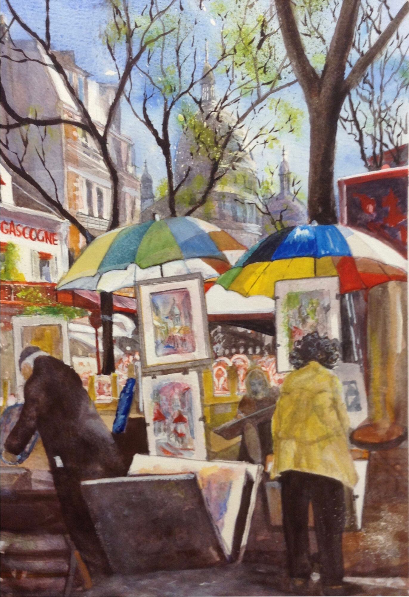Painting by Jacquie Cowan