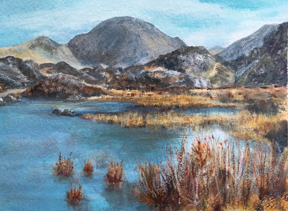 Painting by Jacquie Cowan