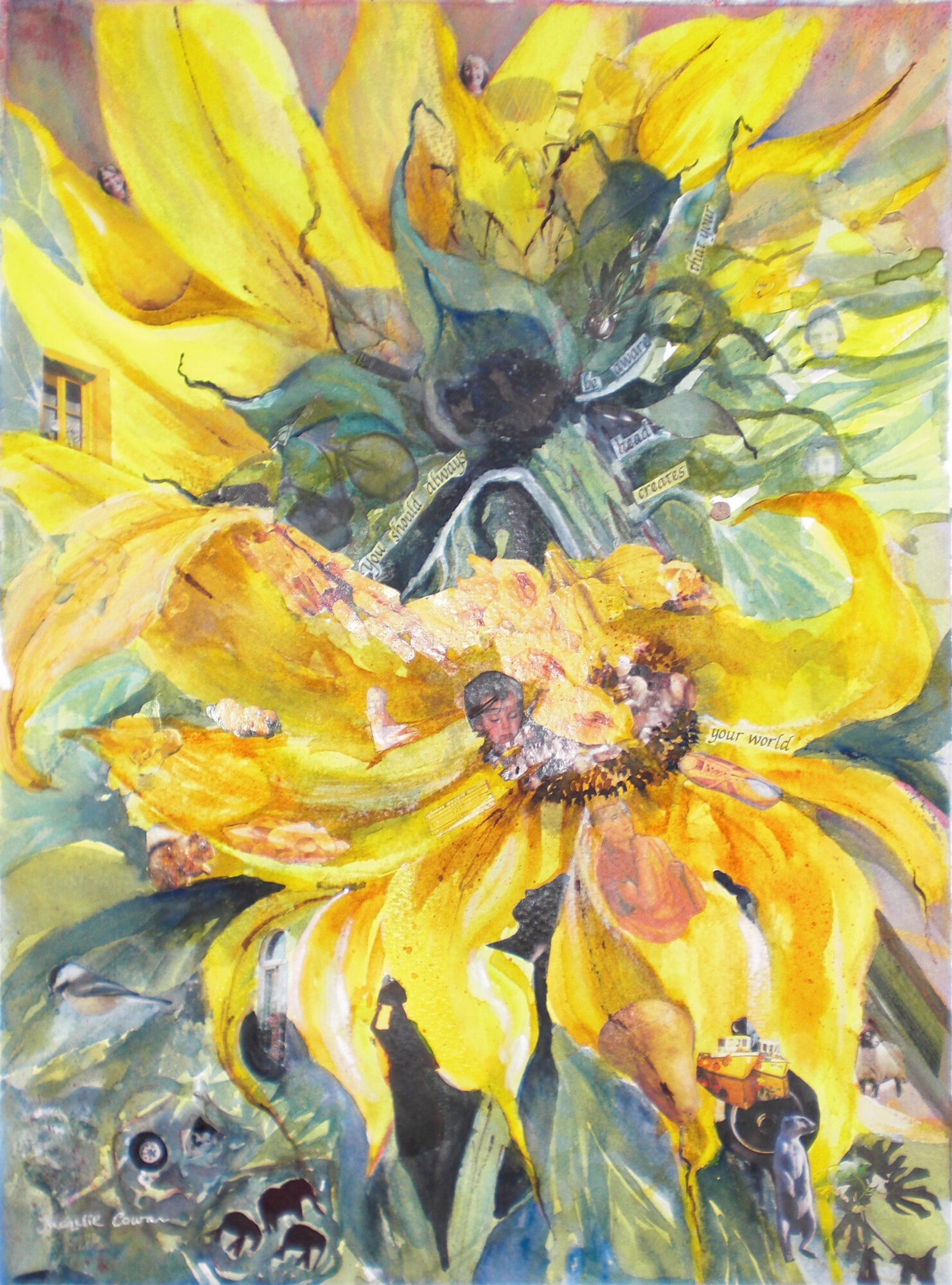 Painting by Jacquie Cowan