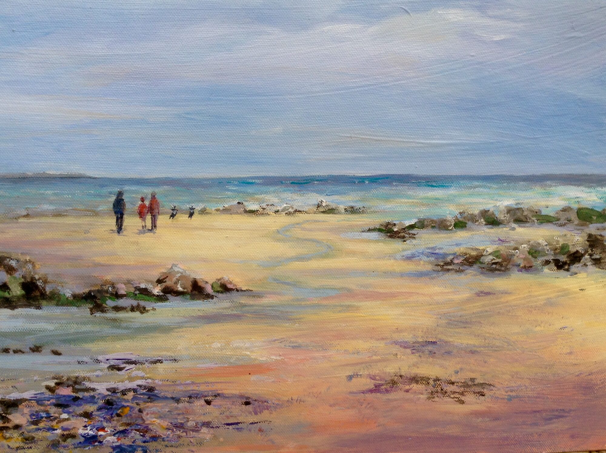 Painting by Jacquie Cowan