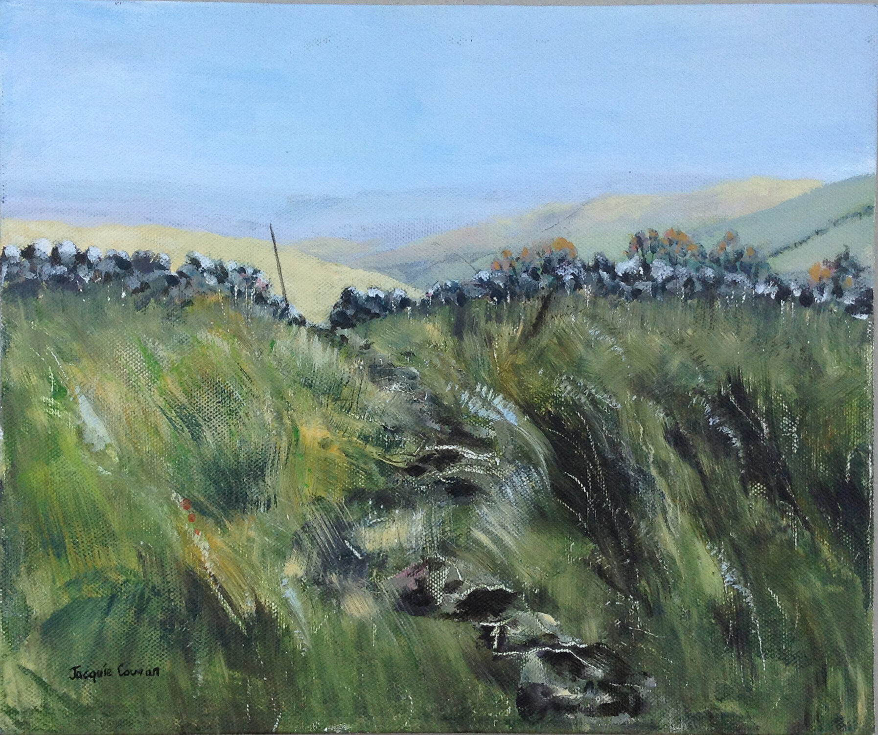 Painting by Jacquie Cowan