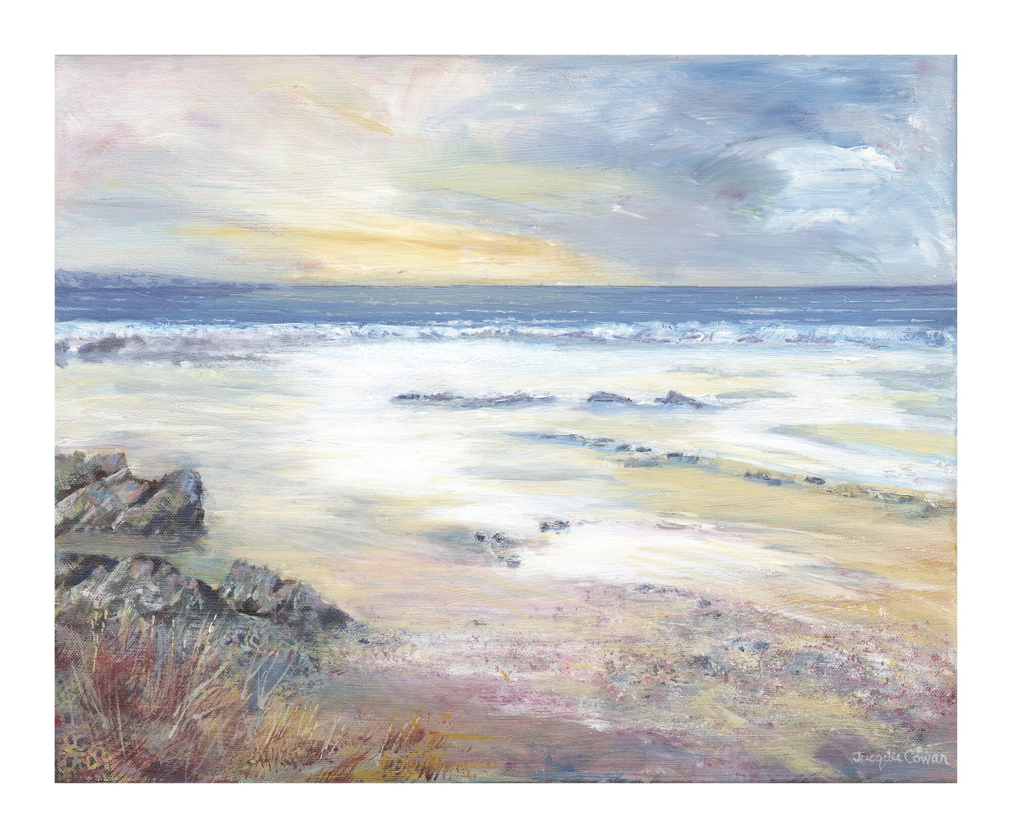 Painting by Jacquie Cowan