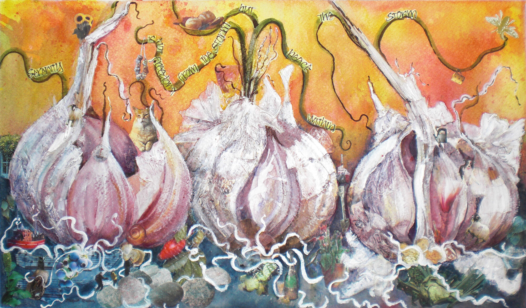 Painting by Jacquie Cowan